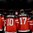 MONTREAL, CANADA - DECEMBER 31: Team Canada enjoys their national anthem after defeating Team USA 5-3 during preliminary round action at the 2015 IIHF World Junior Championship. (Photo by Richard Wolowicz/HHOF-IIHF Images)